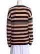Equipment Striped Crew Neck Sweater