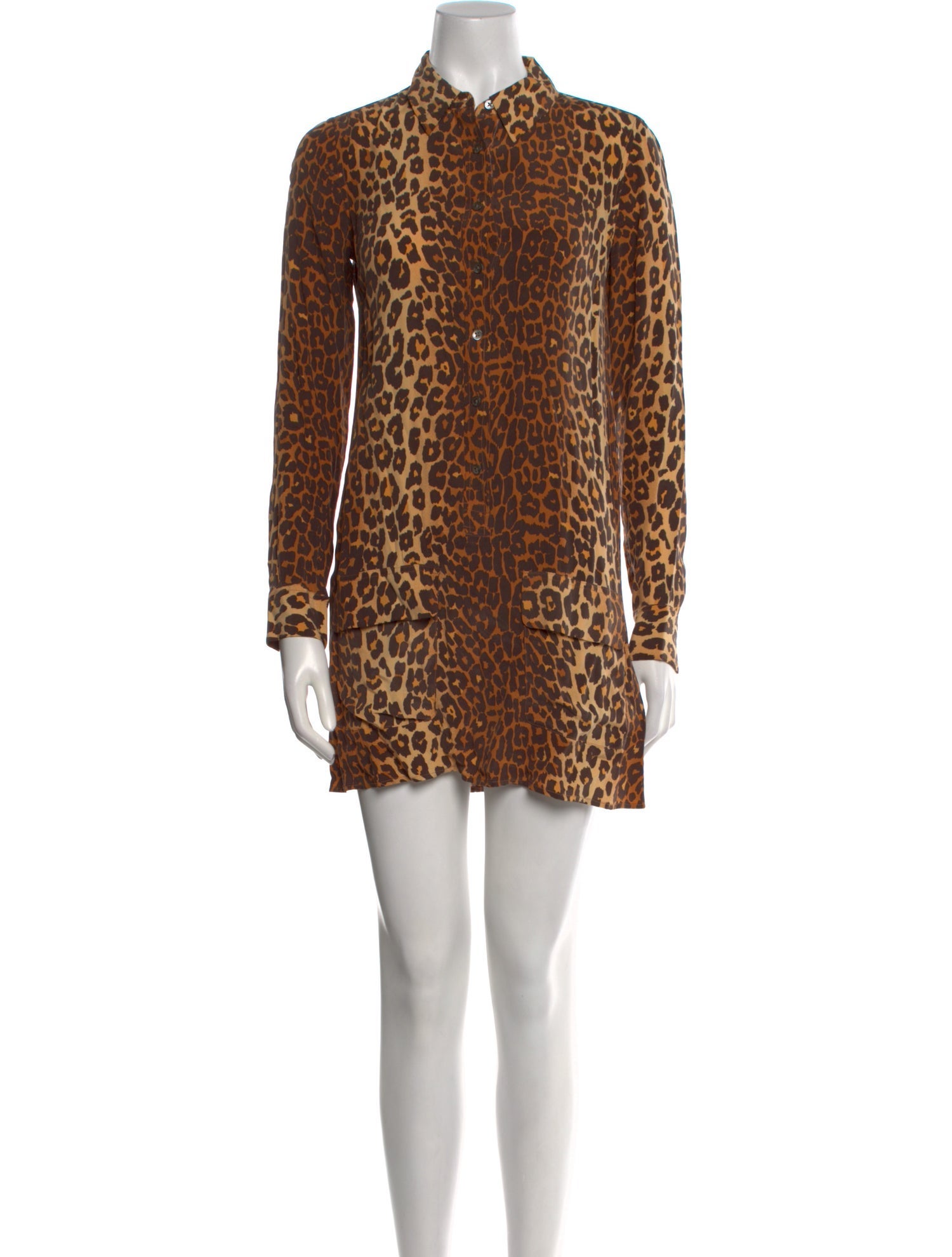 Equipment Silk Mini Dress