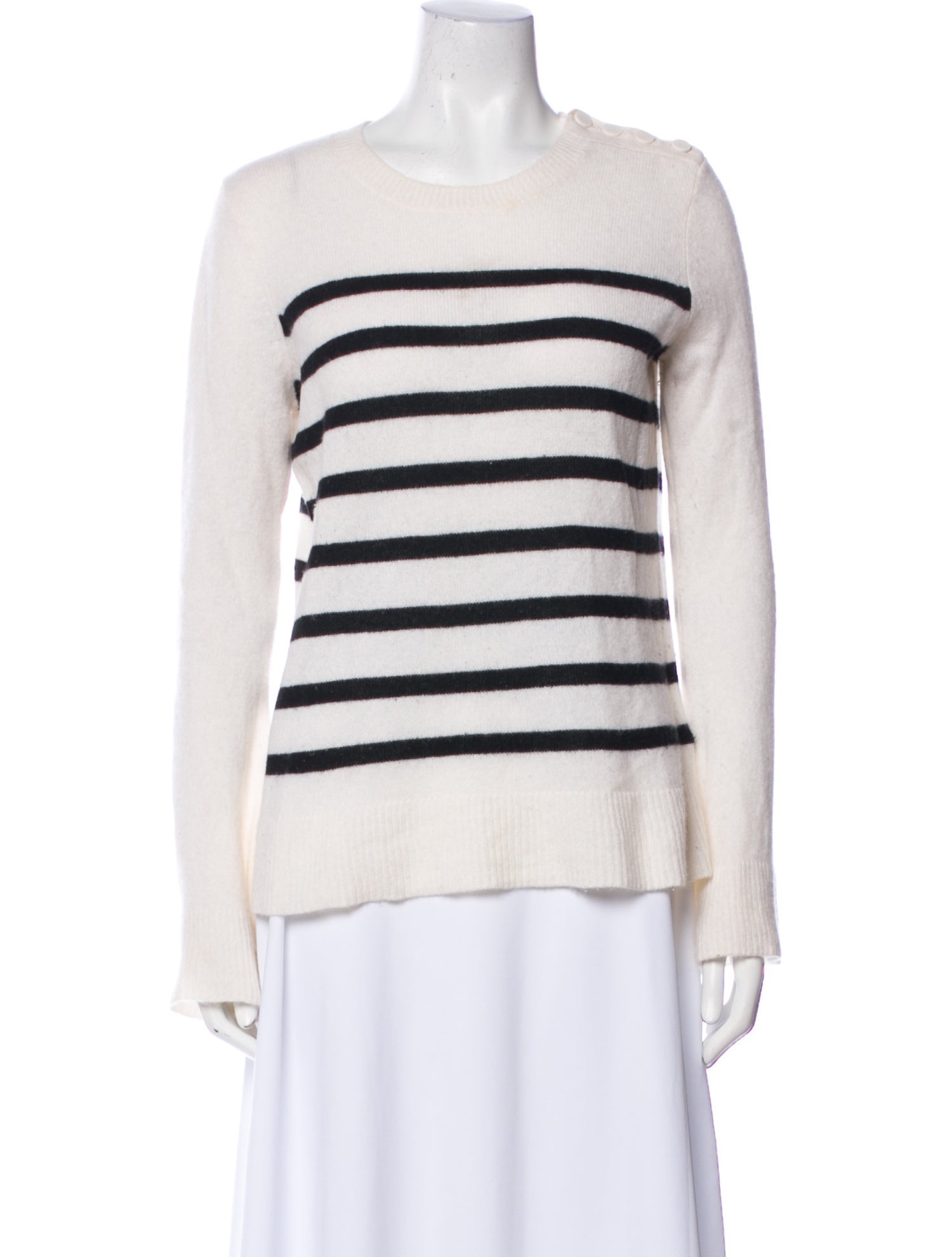 Equipment Cashmere Striped Sweater