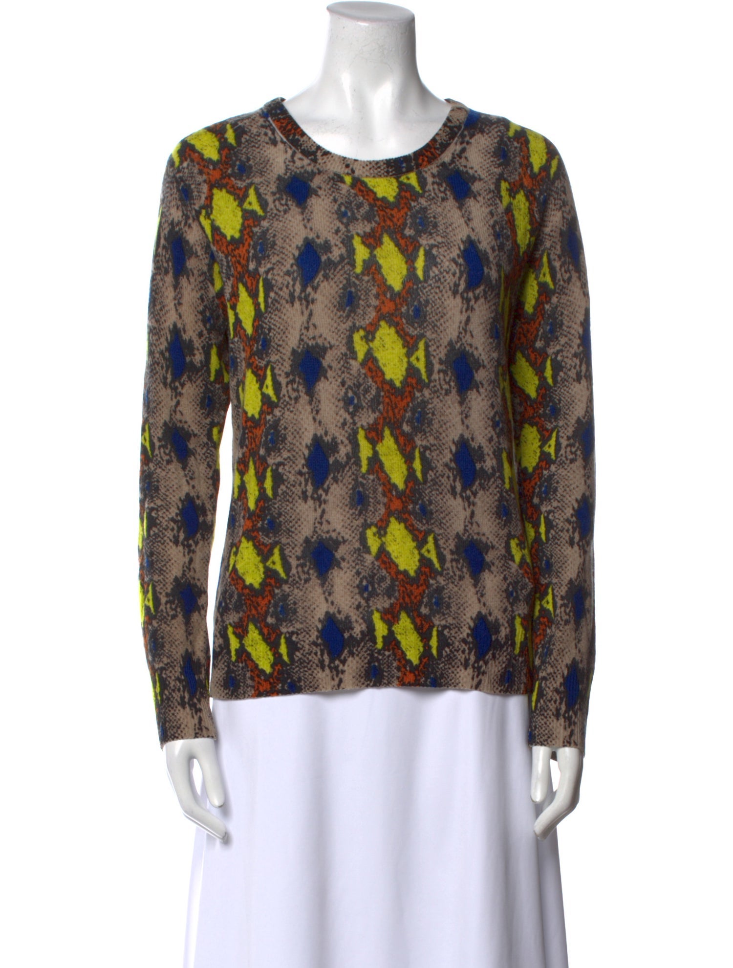 Equipment Cashmere Printed Sweater