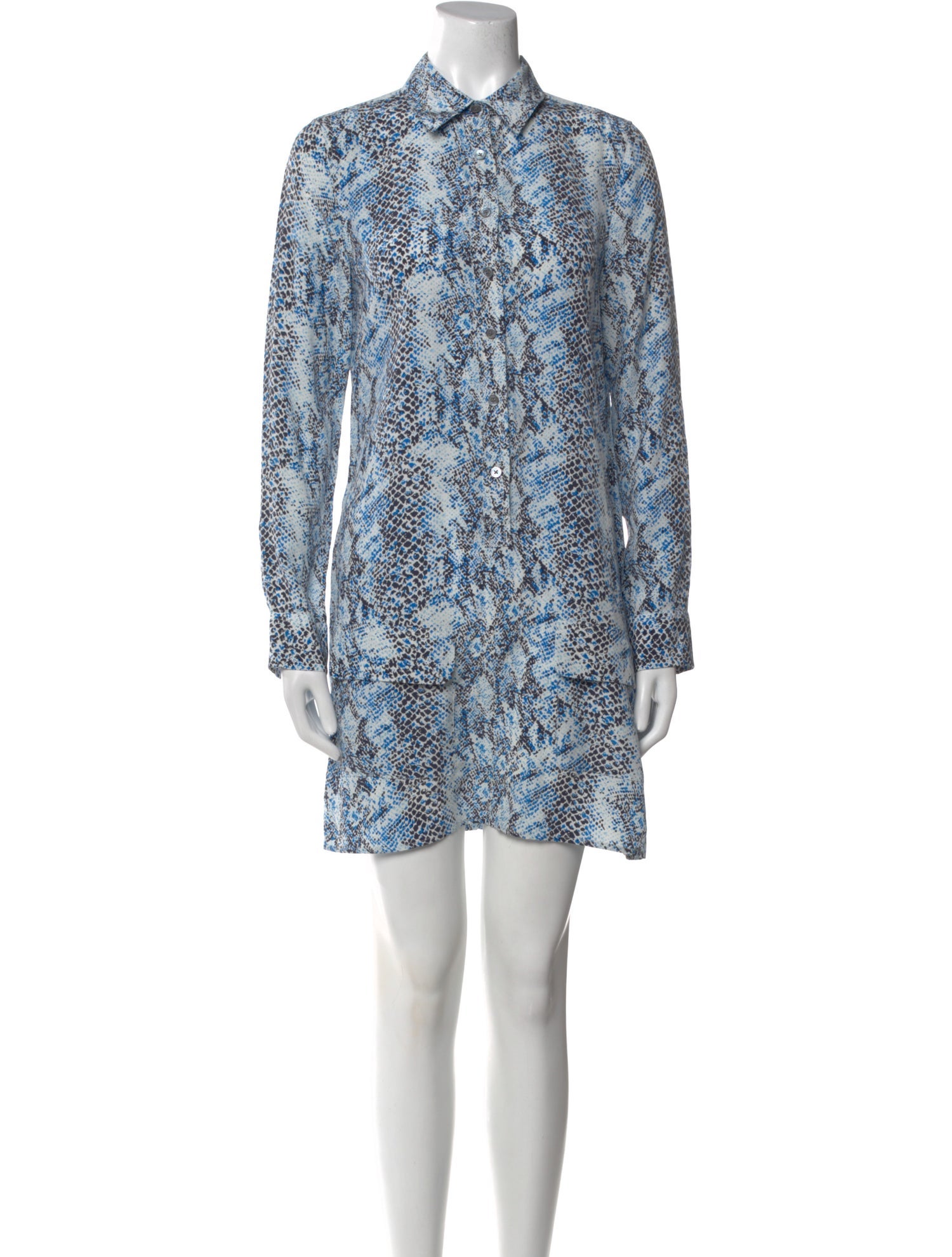 Equipment Silk Mini Dress