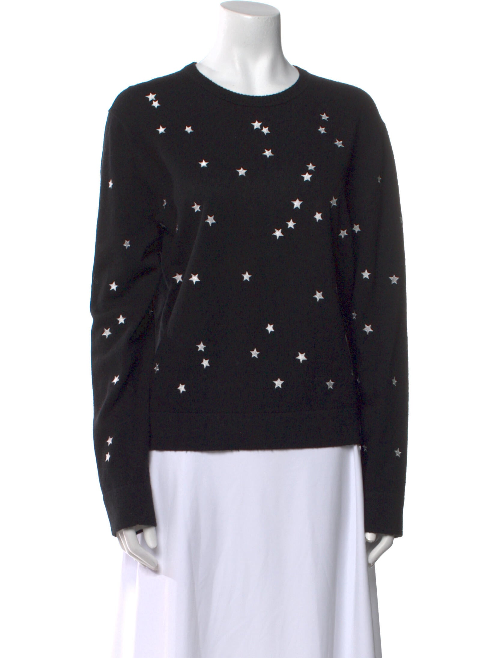 Equipment Printed Crew Neck Sweater w/ Tags