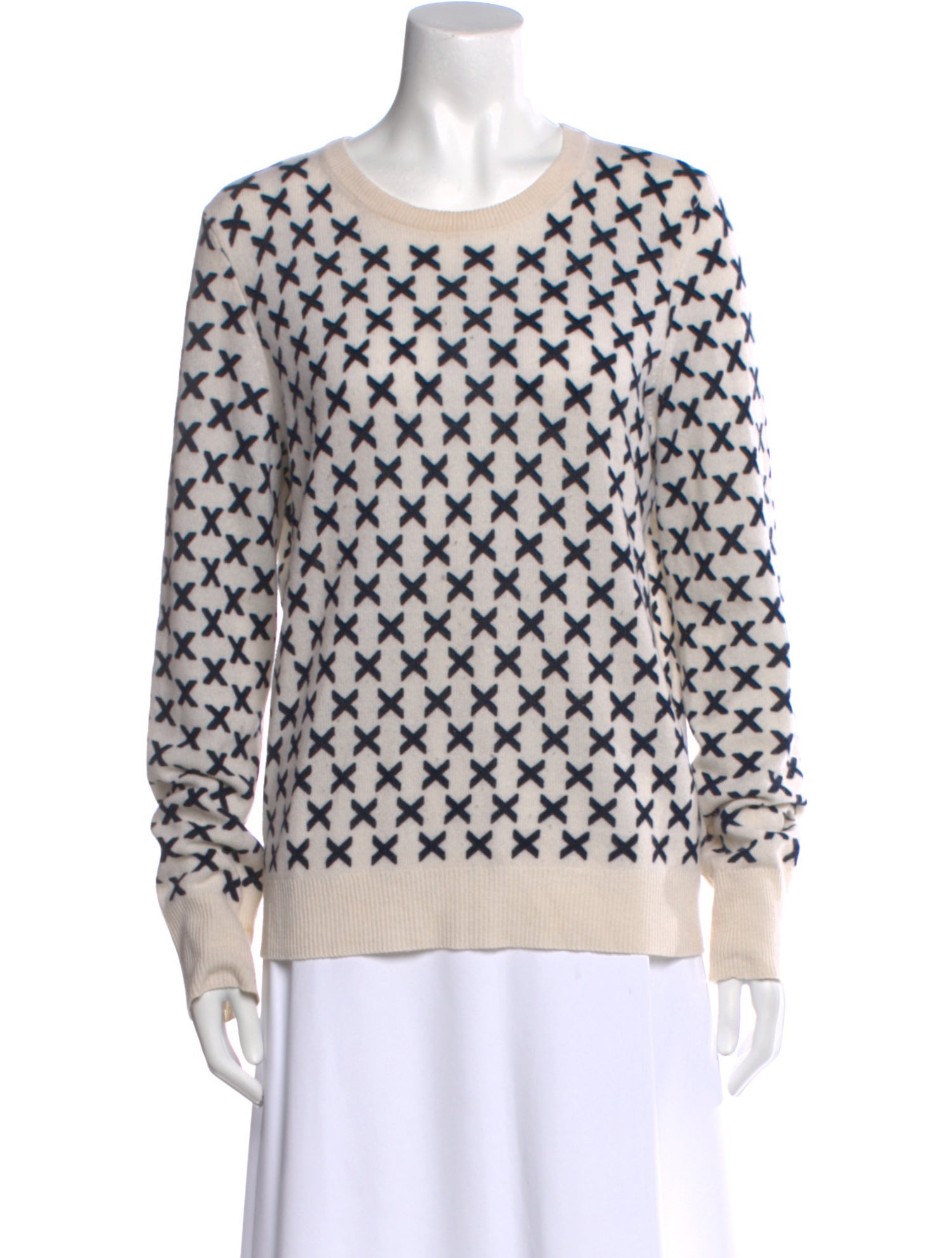 Equipment Cashmere Printed Sweater