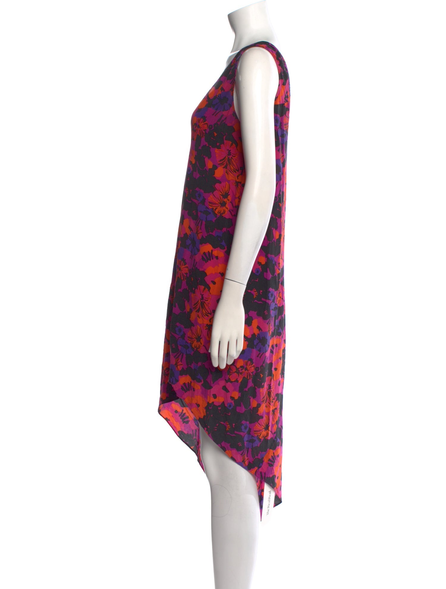 Equipment Silk Midi Length Dress