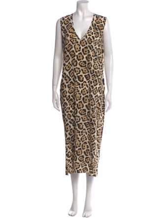 Equipment Silk Long Dress