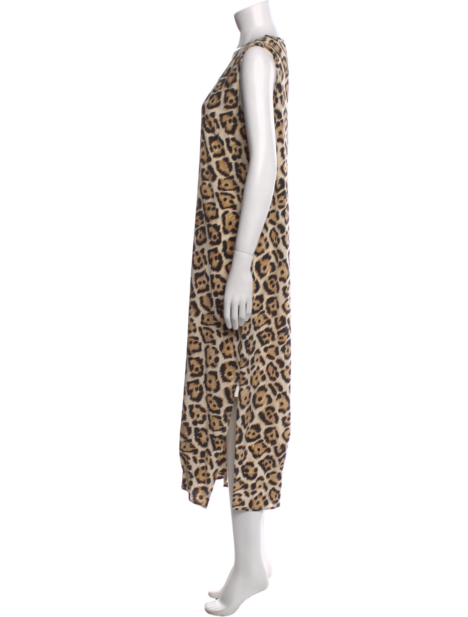 Equipment Silk Long Dress