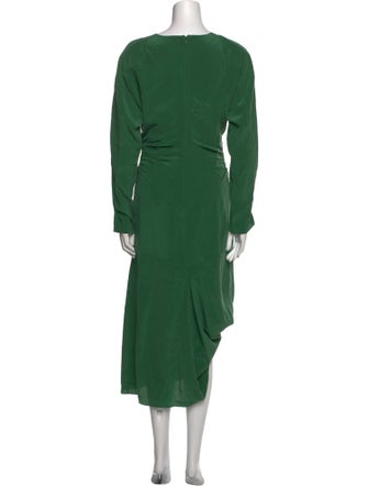 Equipment Silk Long Dress