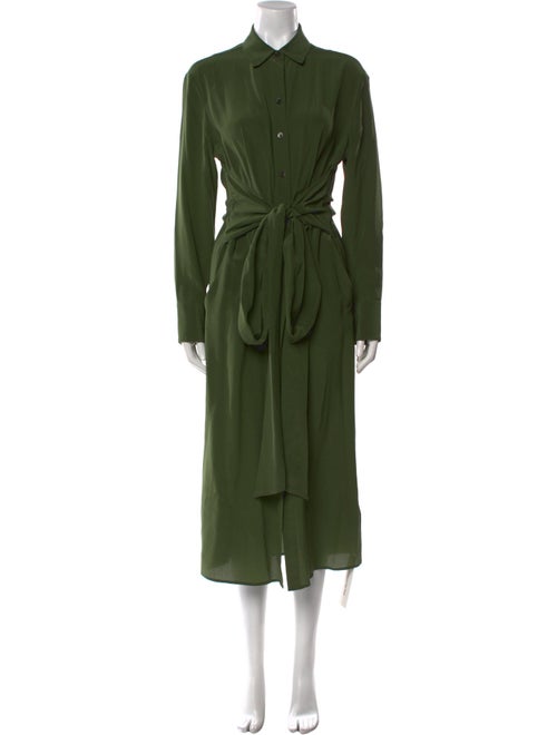 Equipment Silk Long Dress