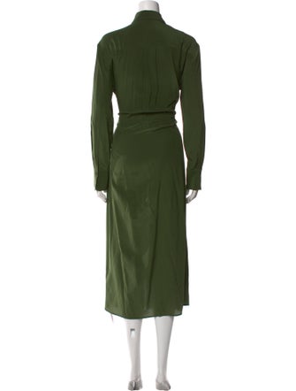 Equipment Silk Long Dress