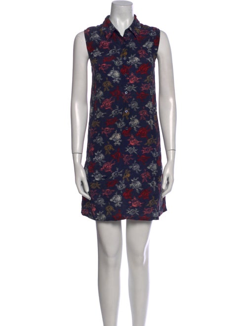 Equipment Silk Knee-Length Dress