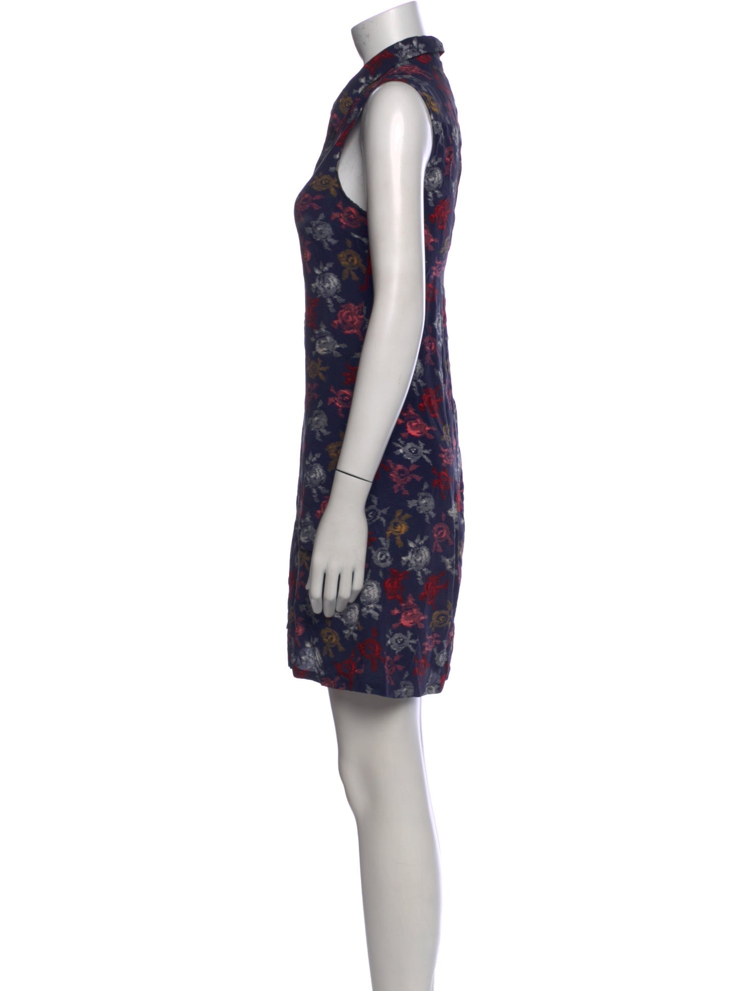 Equipment Silk Knee-Length Dress