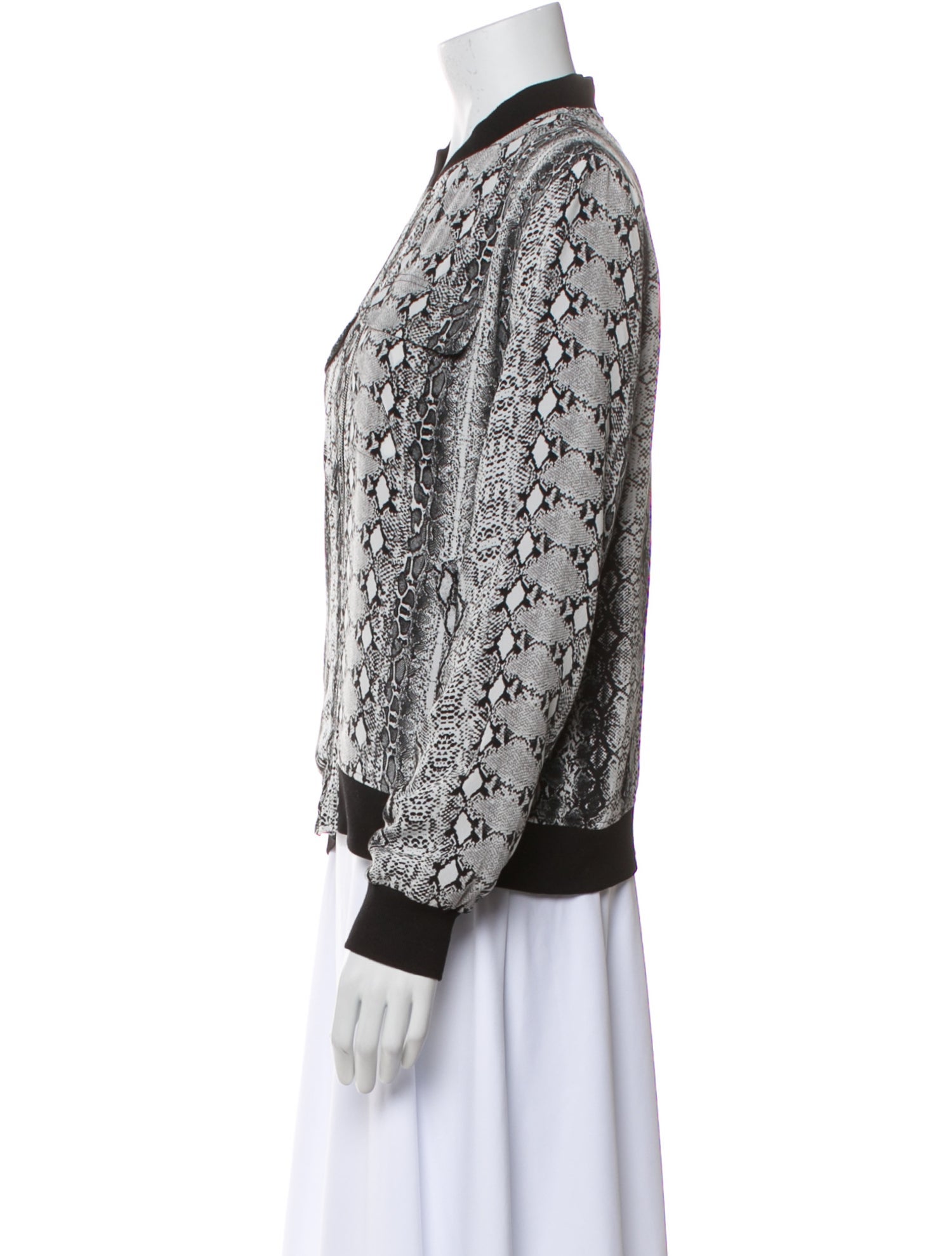 Equipment Silk Tweed Pattern Evening Jacket