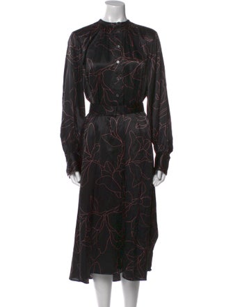 Equipment Silk Midi Length Dress