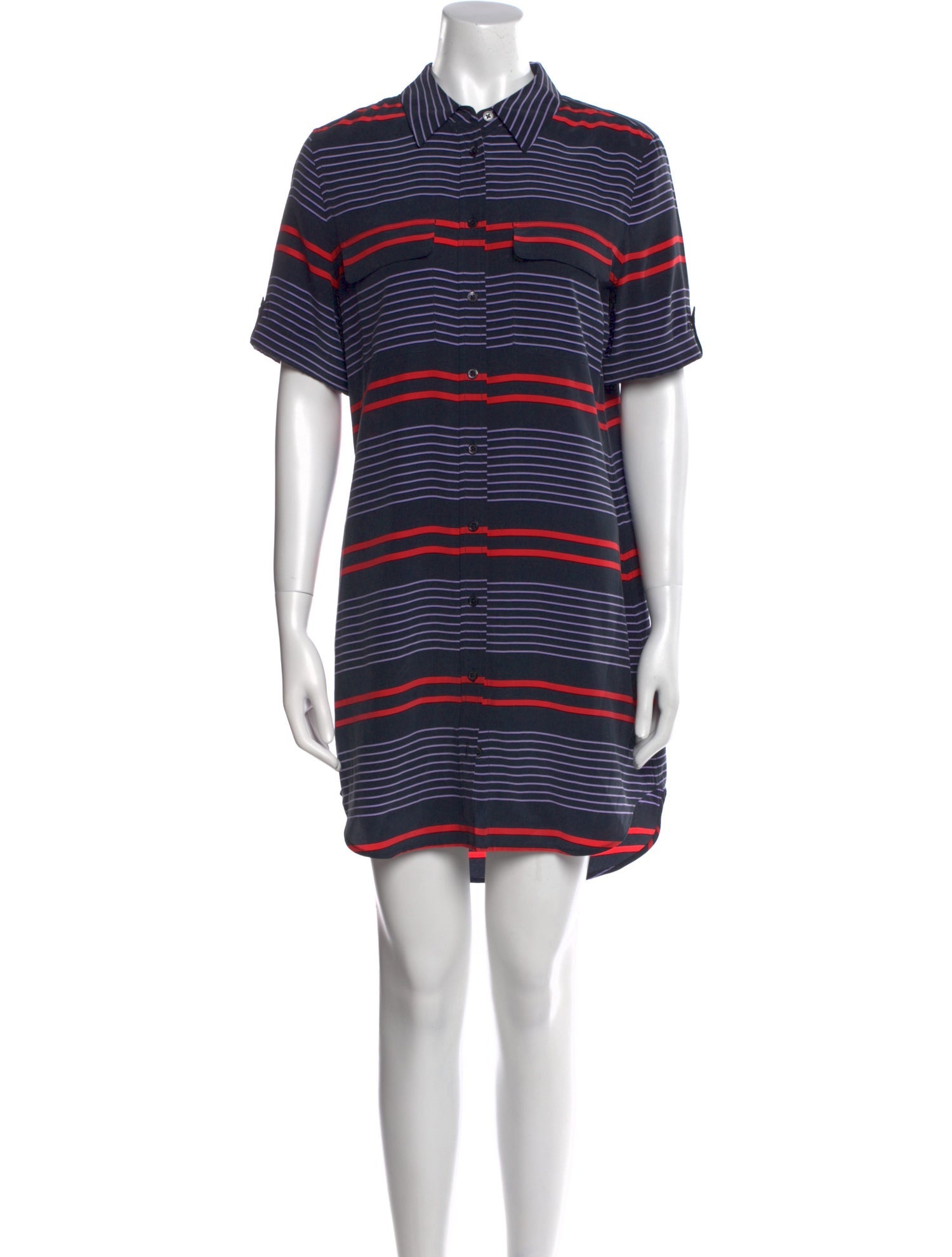 Equipment Silk Mini Dress