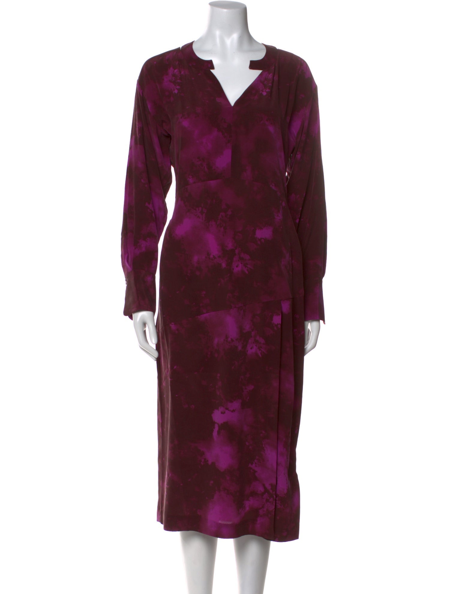 Equipment Silk Midi Length Dress w/ Tags