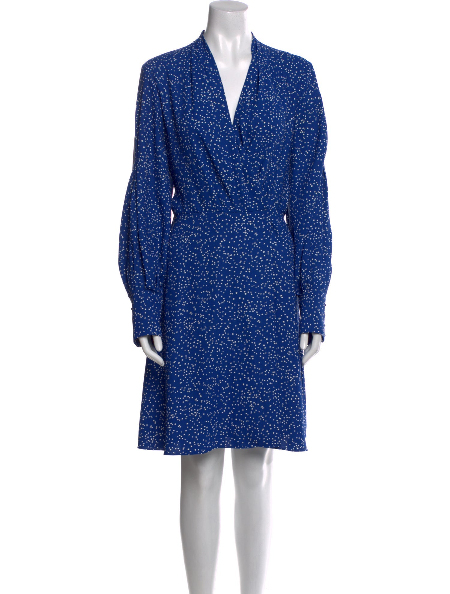 Equipment Polka Dot Print Knee-Length Dress