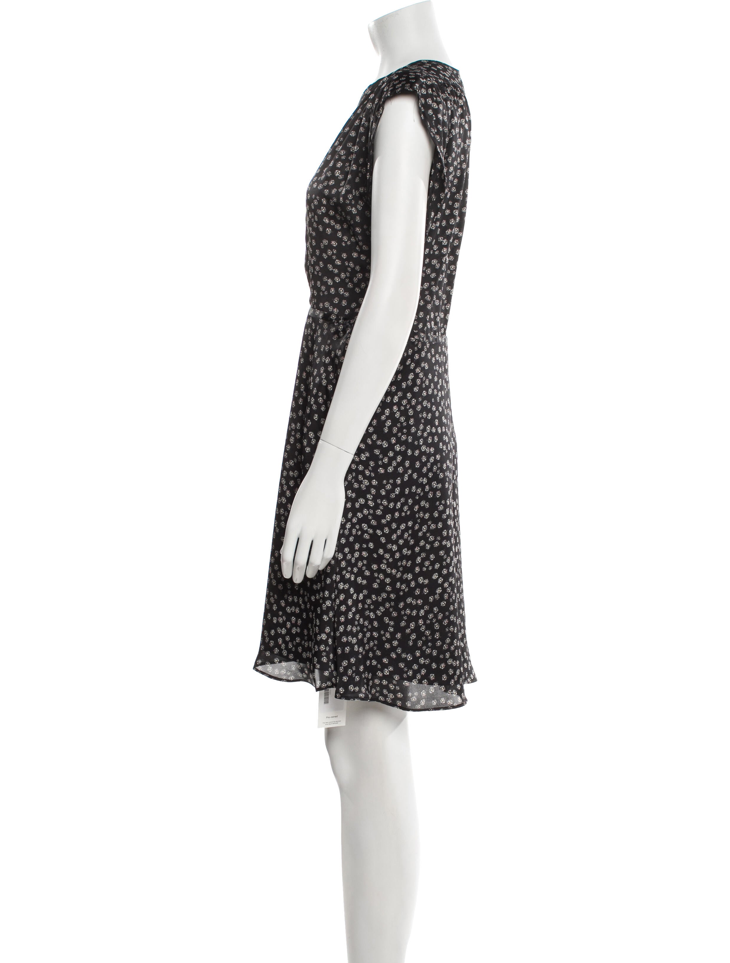 Equipment Floral Print Mini Dress