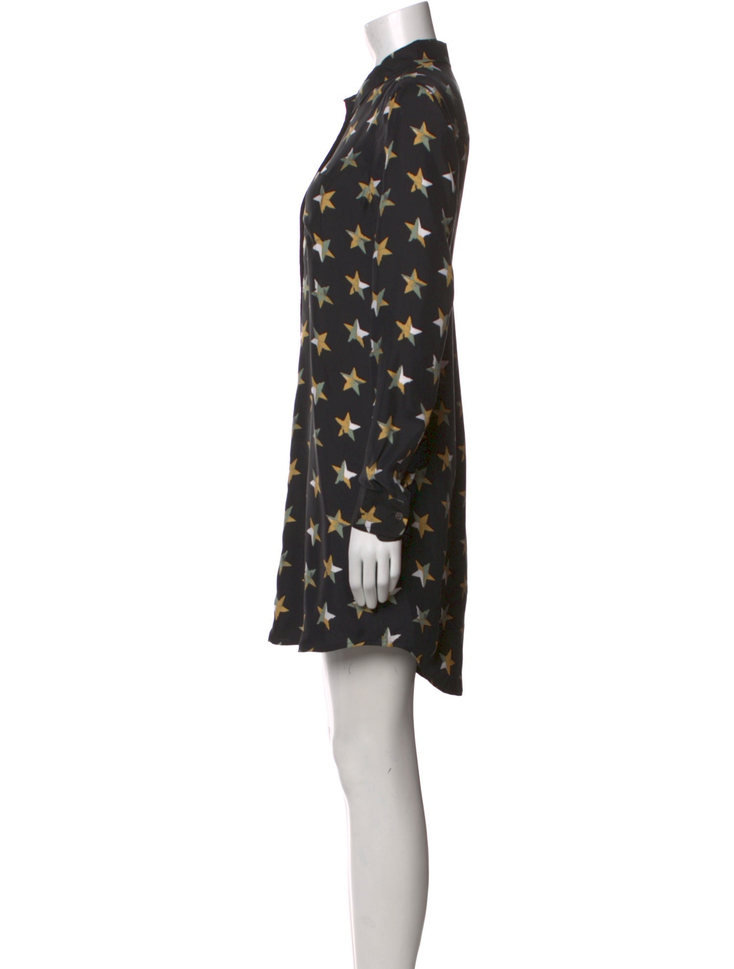 Equipment Silk Knee-Length Dress