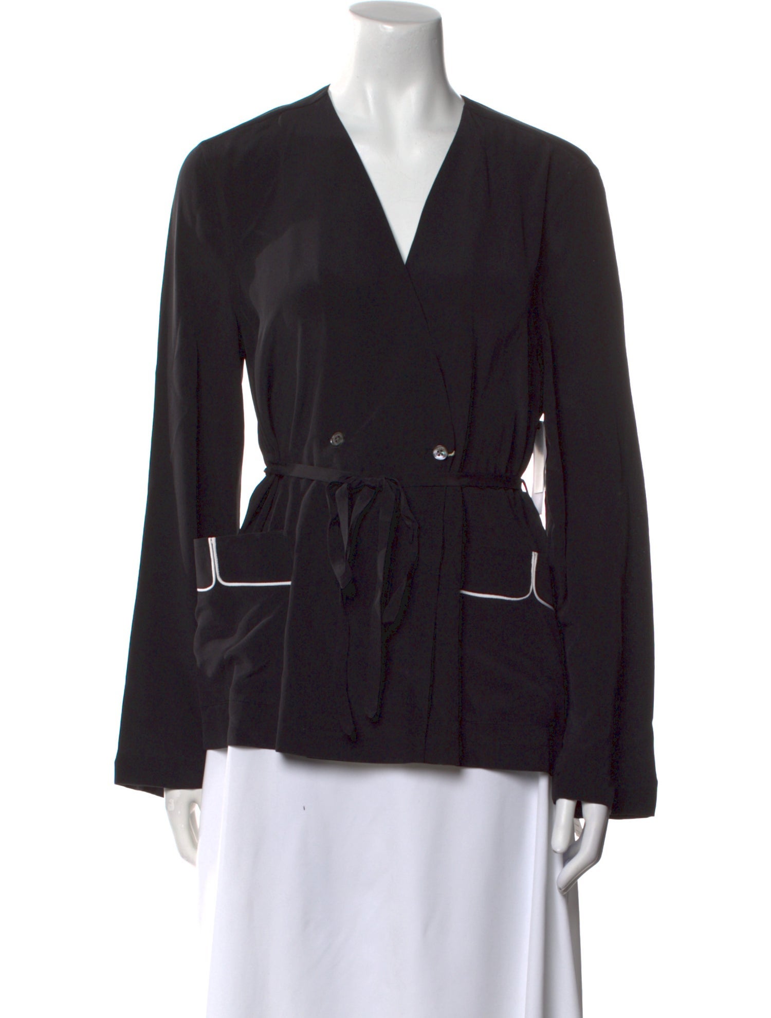 Equipment Silk V-Neck Blouse w/ Tags