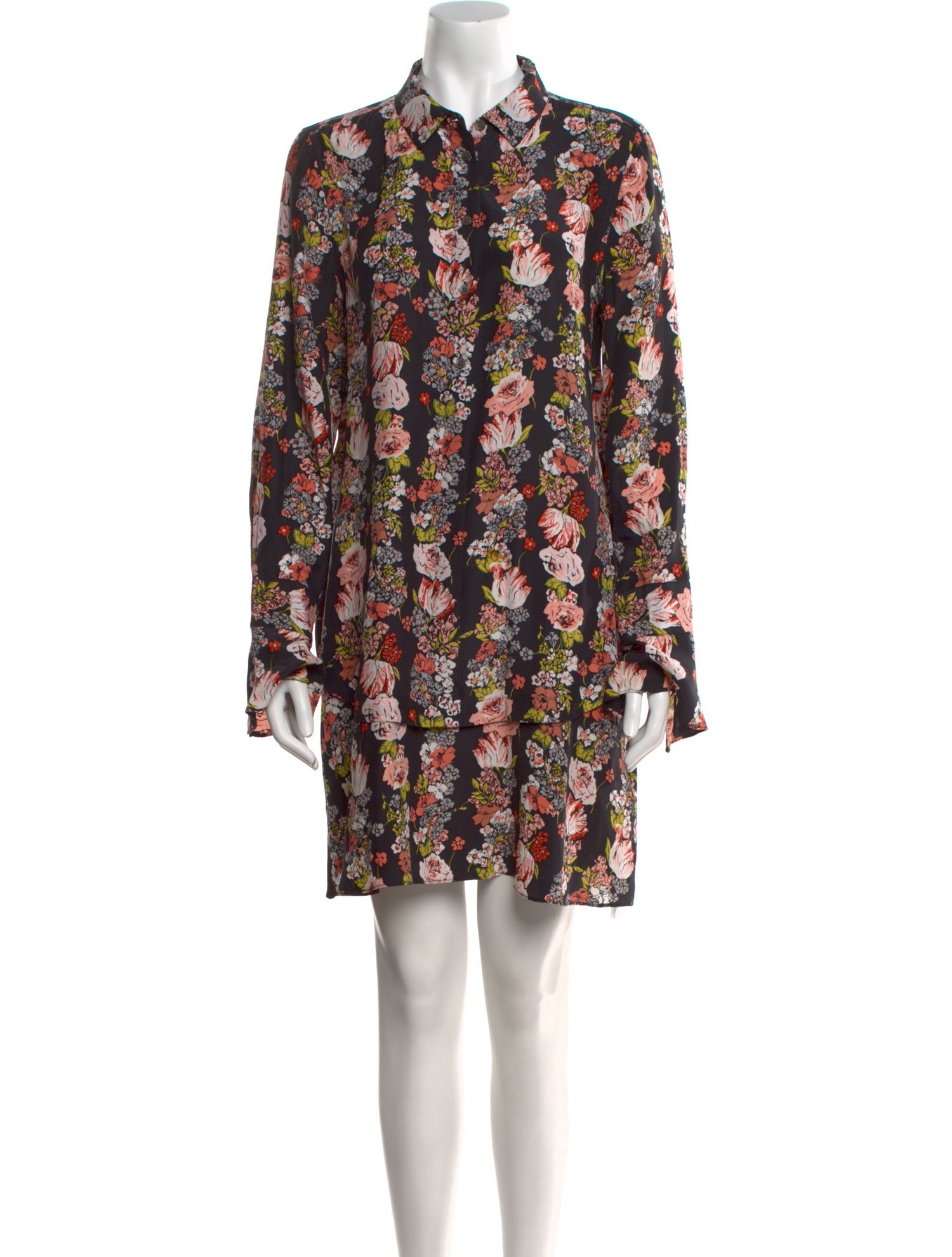 Equipment Silk Mini Dress