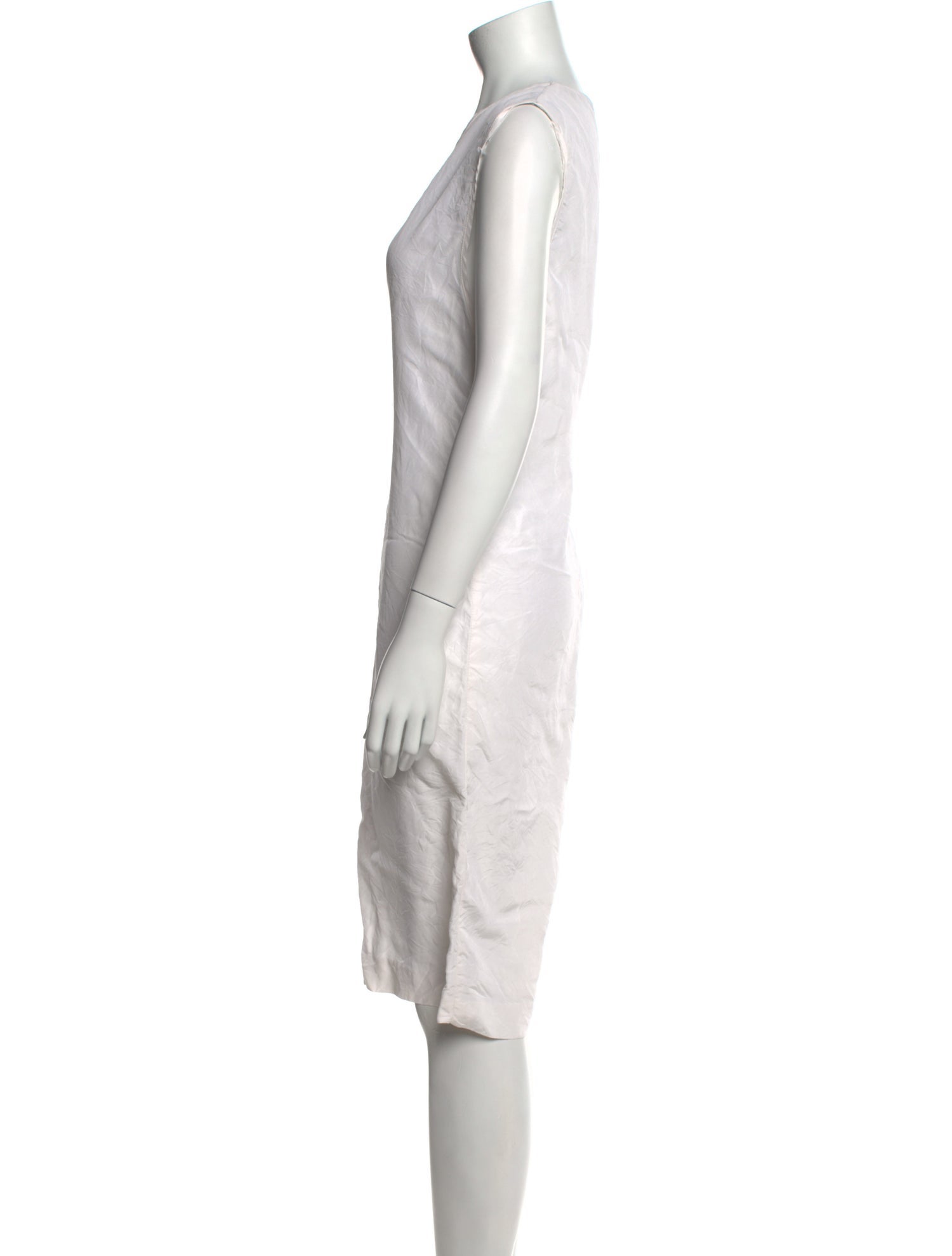 Equipment V-Neck Midi Length Dress