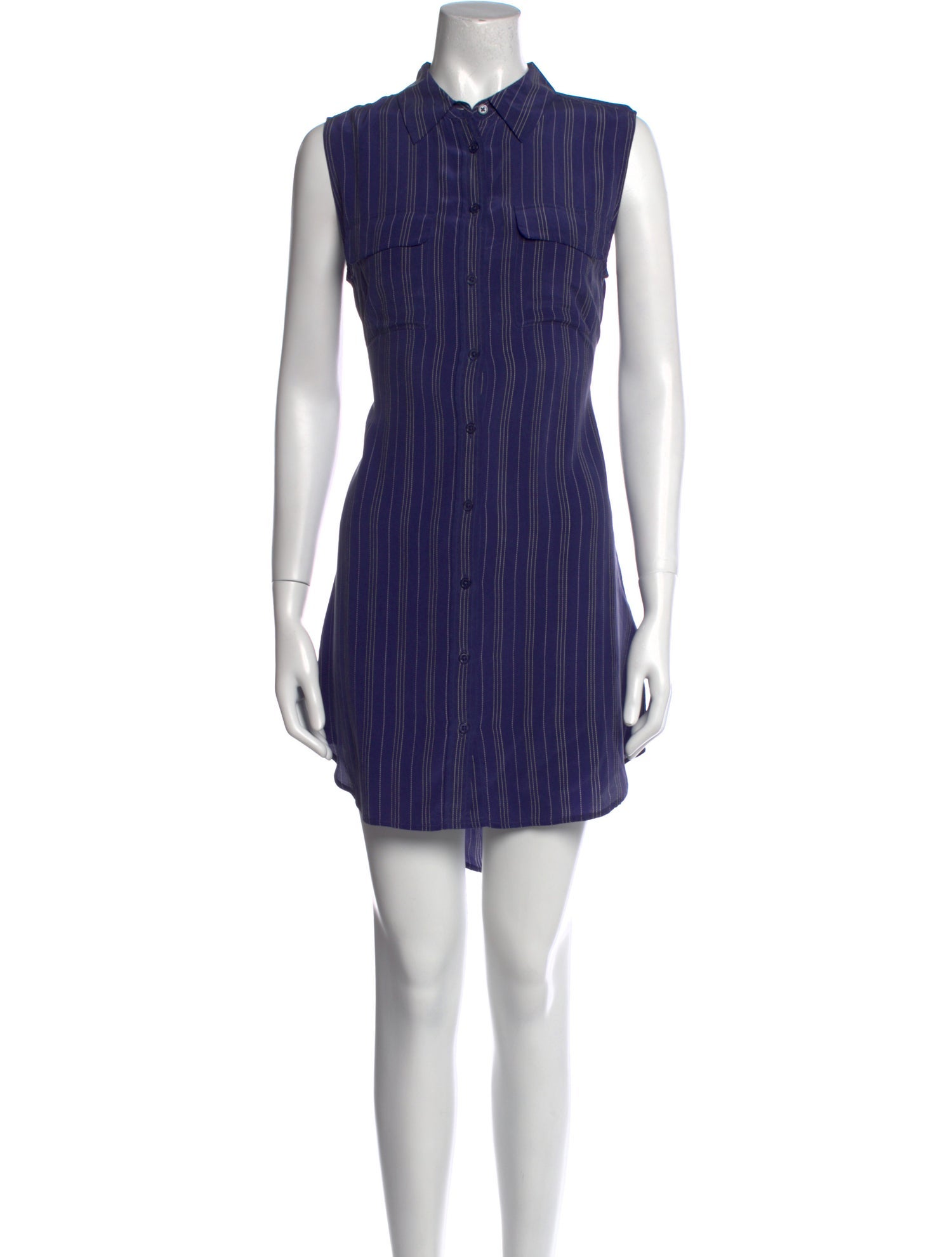 Equipment Silk Knee-Length Dress