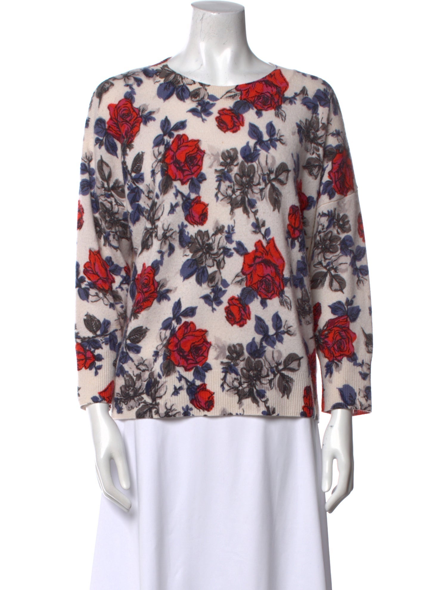 Equipment Cashmere Printed Sweater