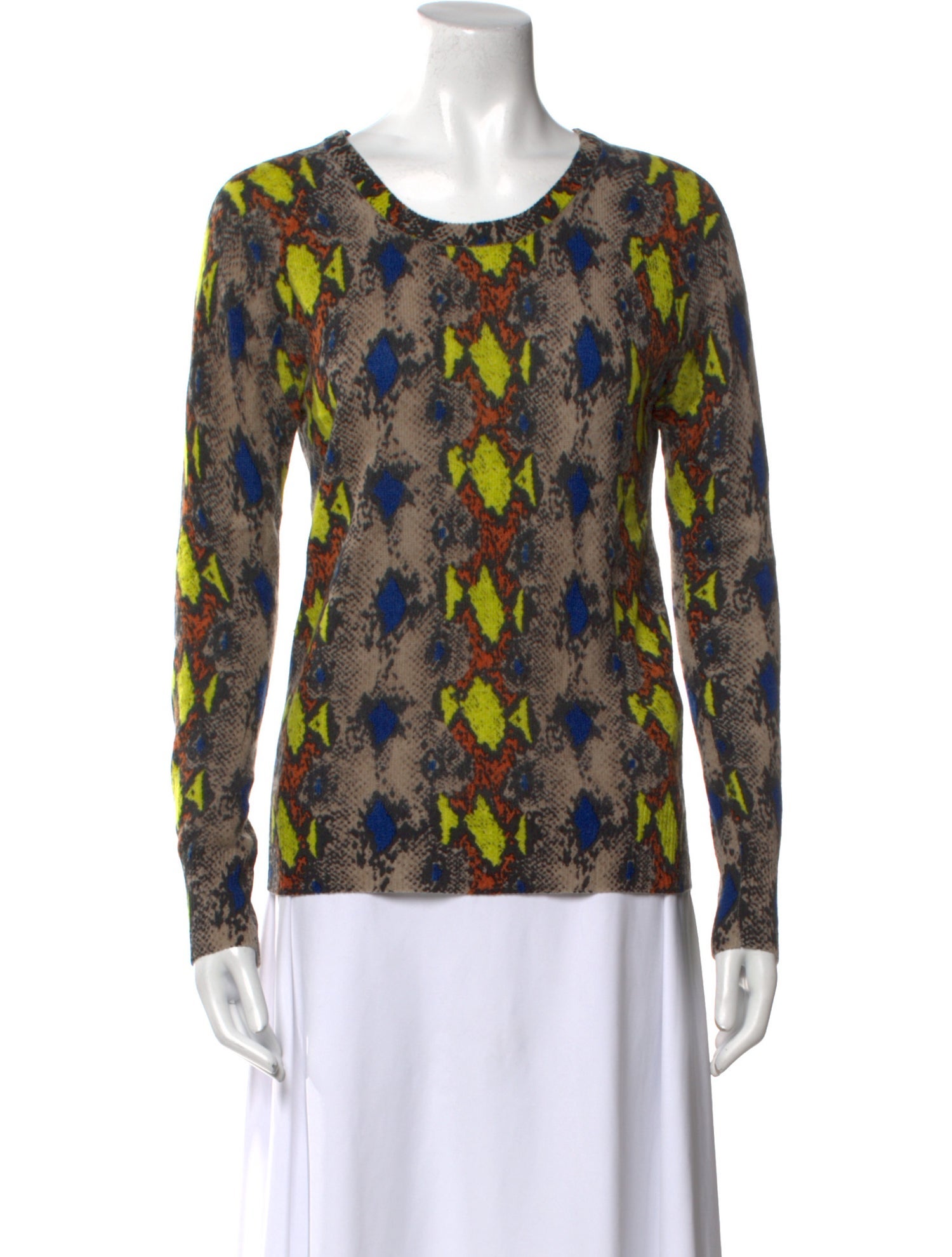 Equipment Cashmere Printed Sweater