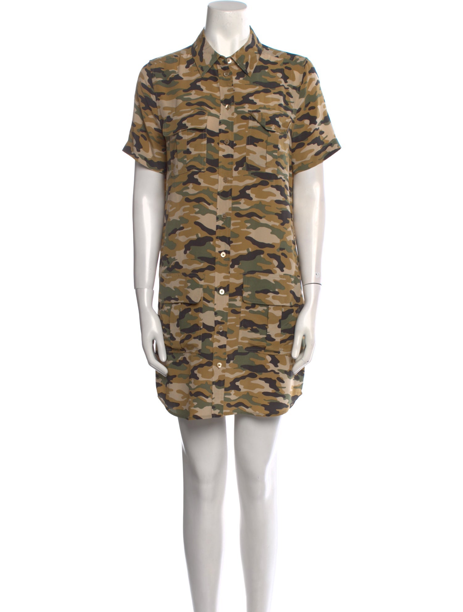 Equipment Silk Mini Dress