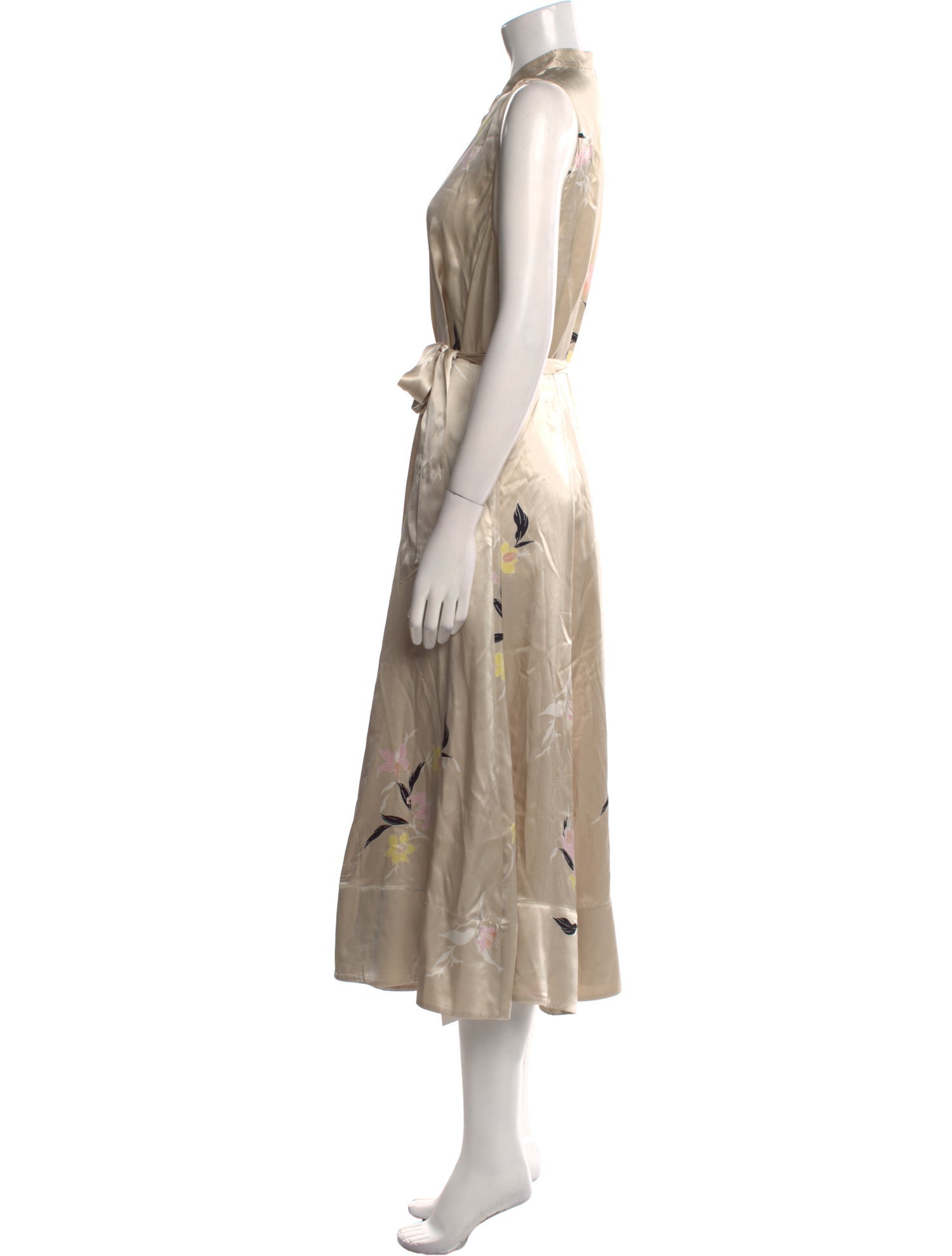 Equipment Silk Long Dress