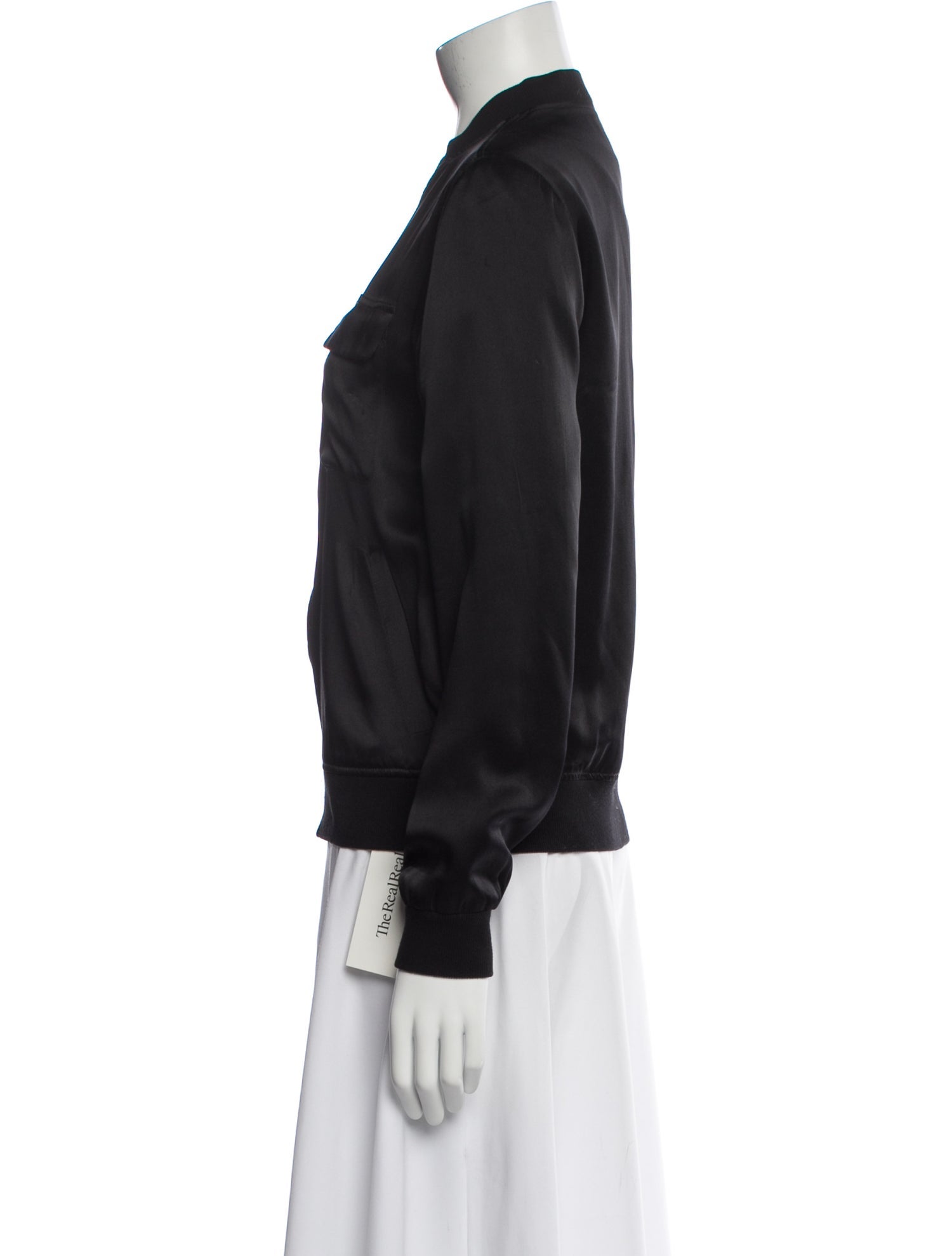 Equipment Silk Bomber Jacket