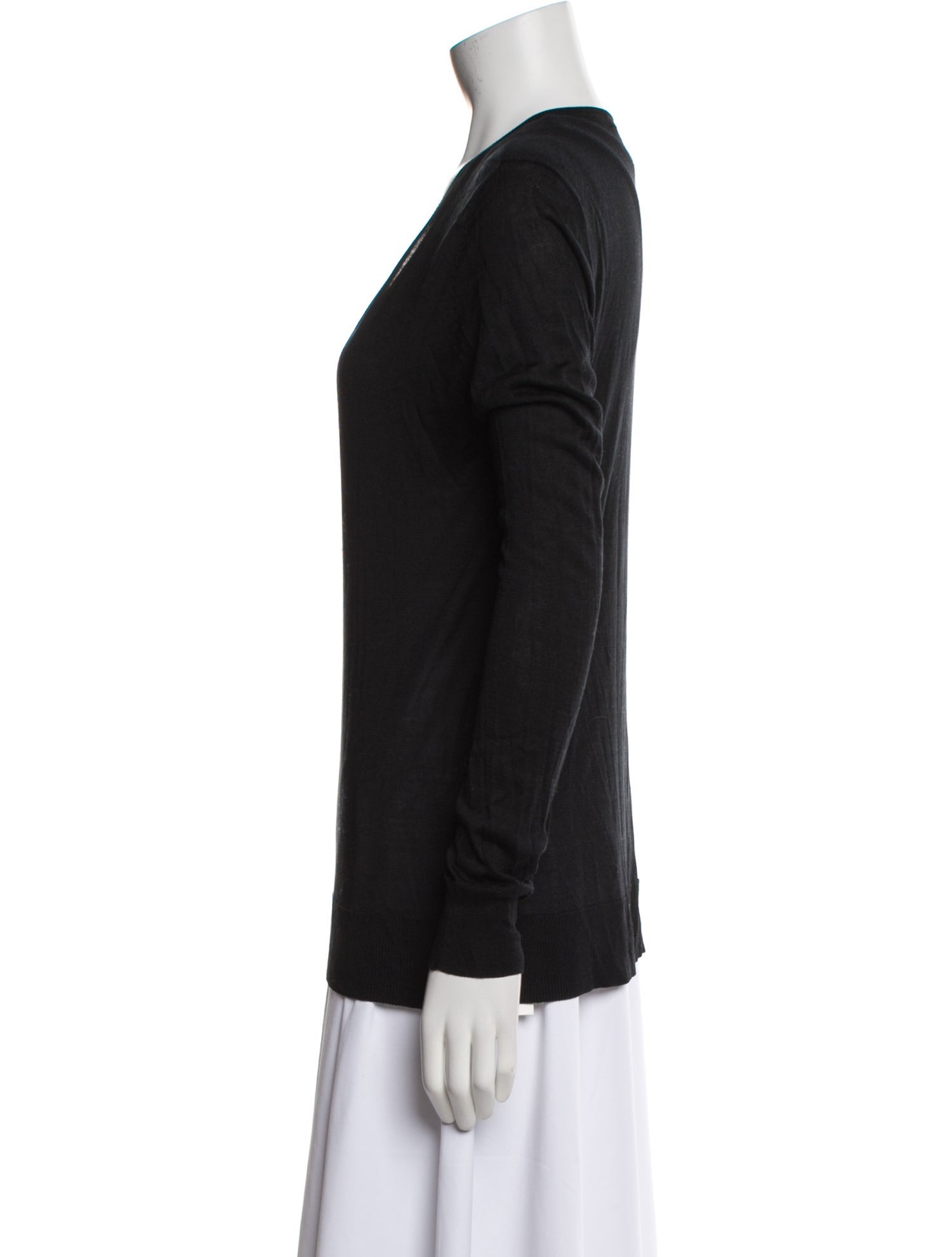 Equipment Silk V-Neck Sweater