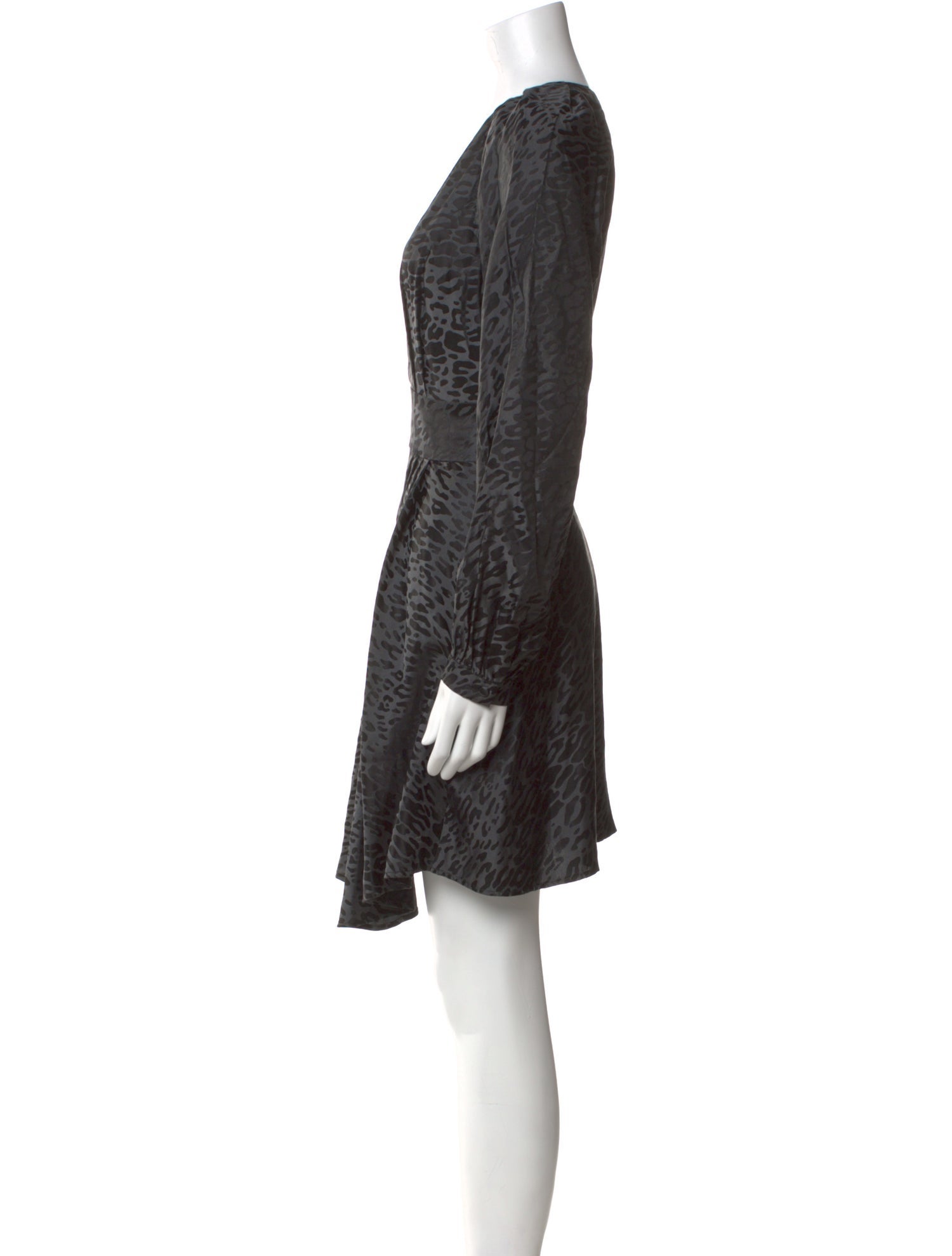 Equipment Animal Print Mini Dress