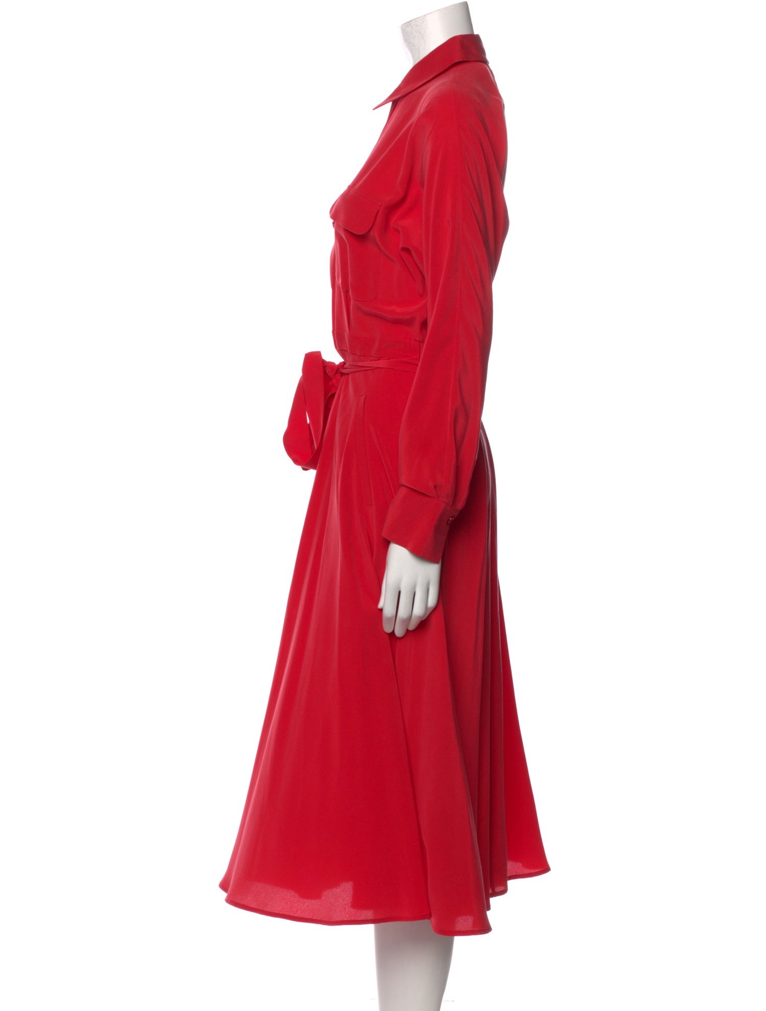 Equipment Silk Long Dress