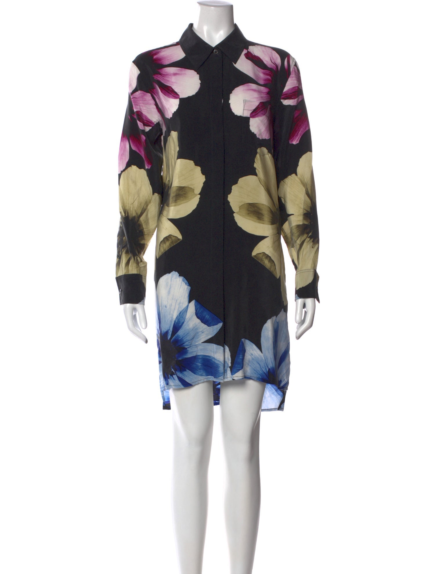 Equipment Silk Knee-Length Dress
