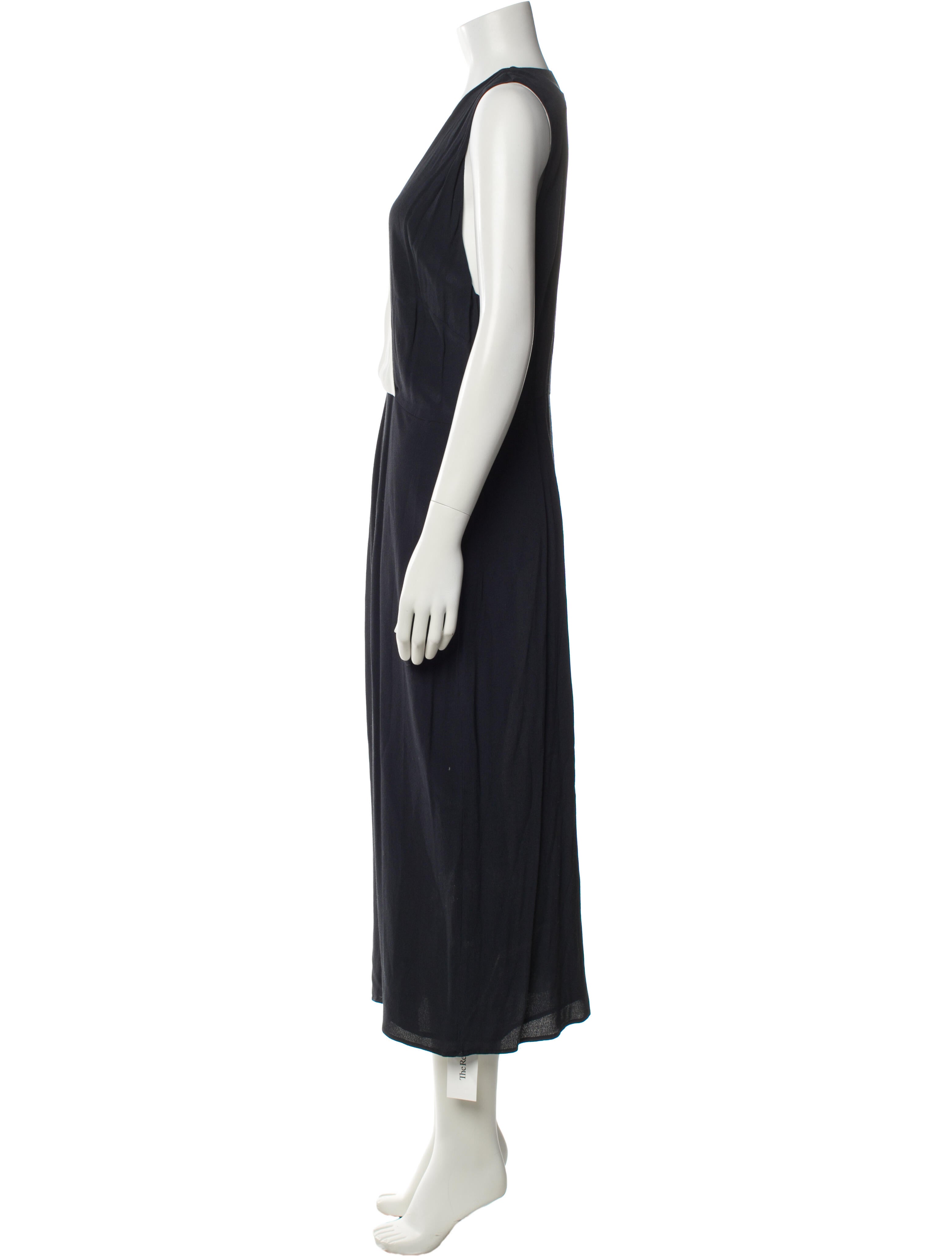 Equipment Colorblock Pattern Long Dress w/ Tags