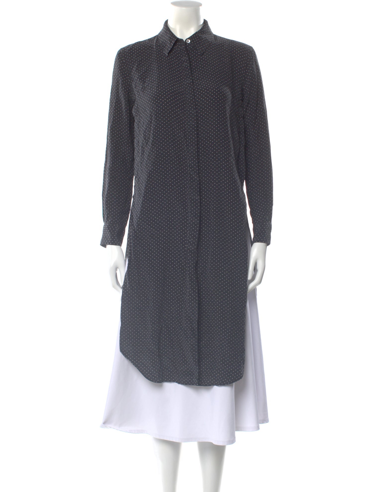 Equipment Silk Midi Length Dress