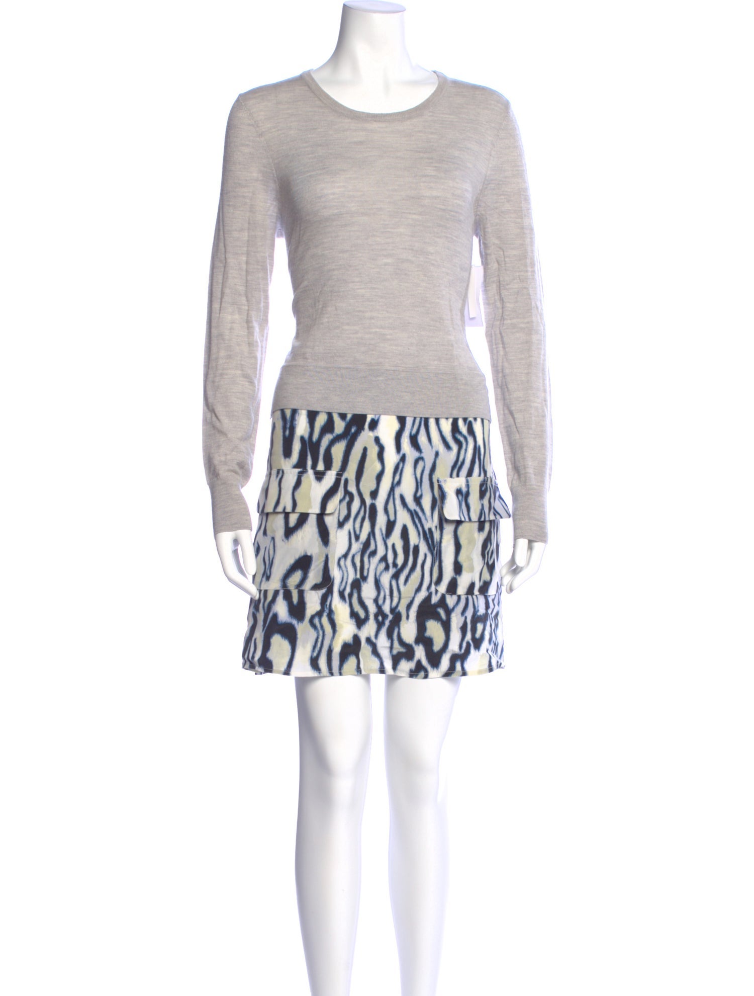 Equipment Wool Mini Dress