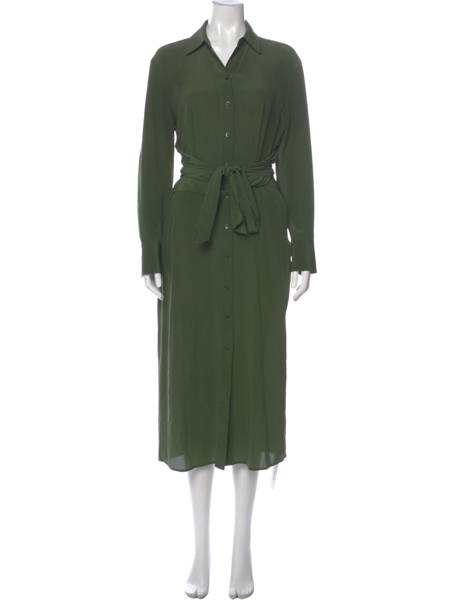 Equipment Silk Long Dress