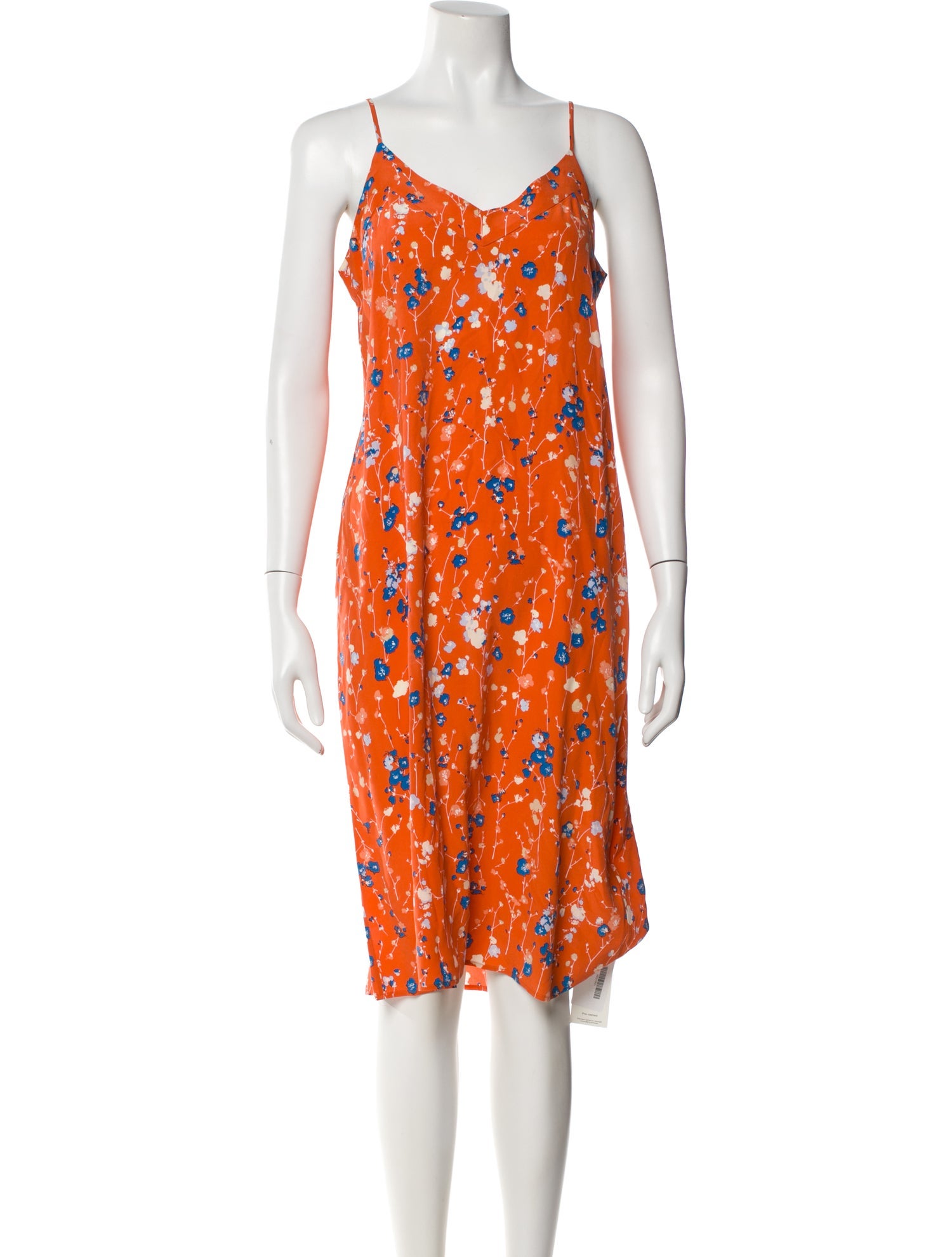 Equipment Silk Knee-Length Dress