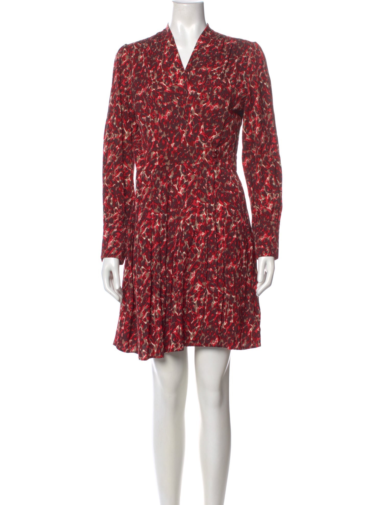 Equipment Printed Mini Dress