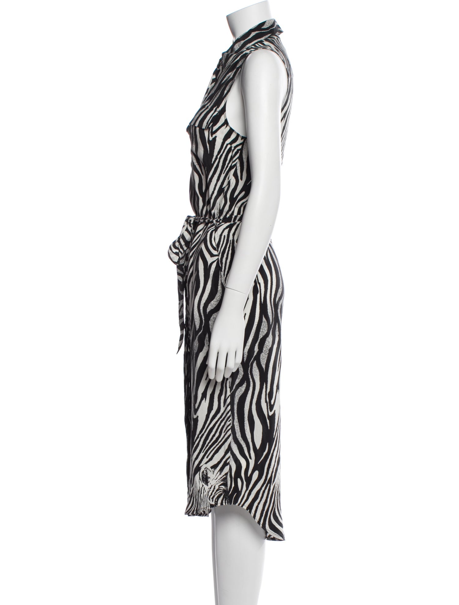 Equipment Silk Midi Length Dress