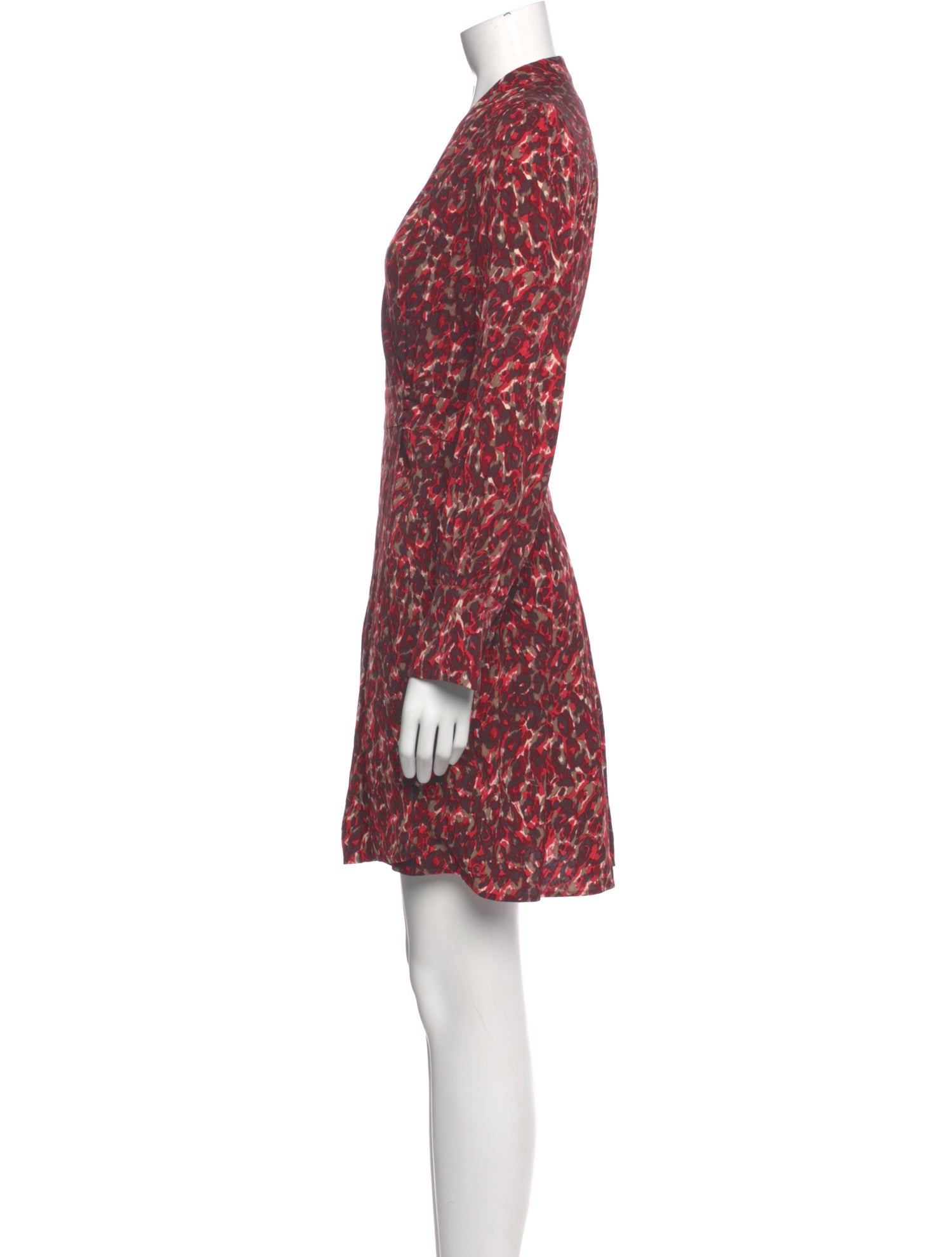 Equipment Printed Mini Dress