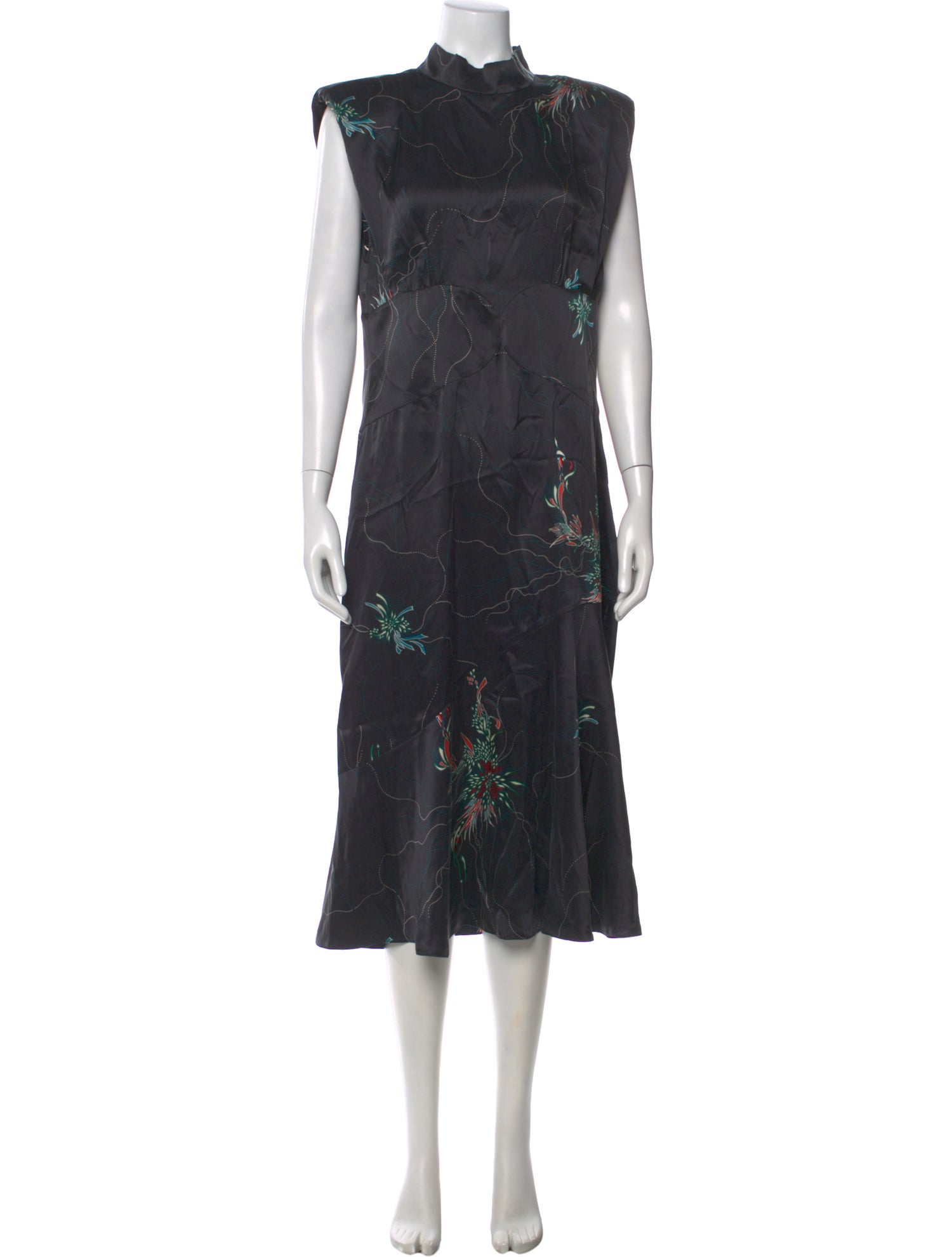 Equipment Silk Long Dress
