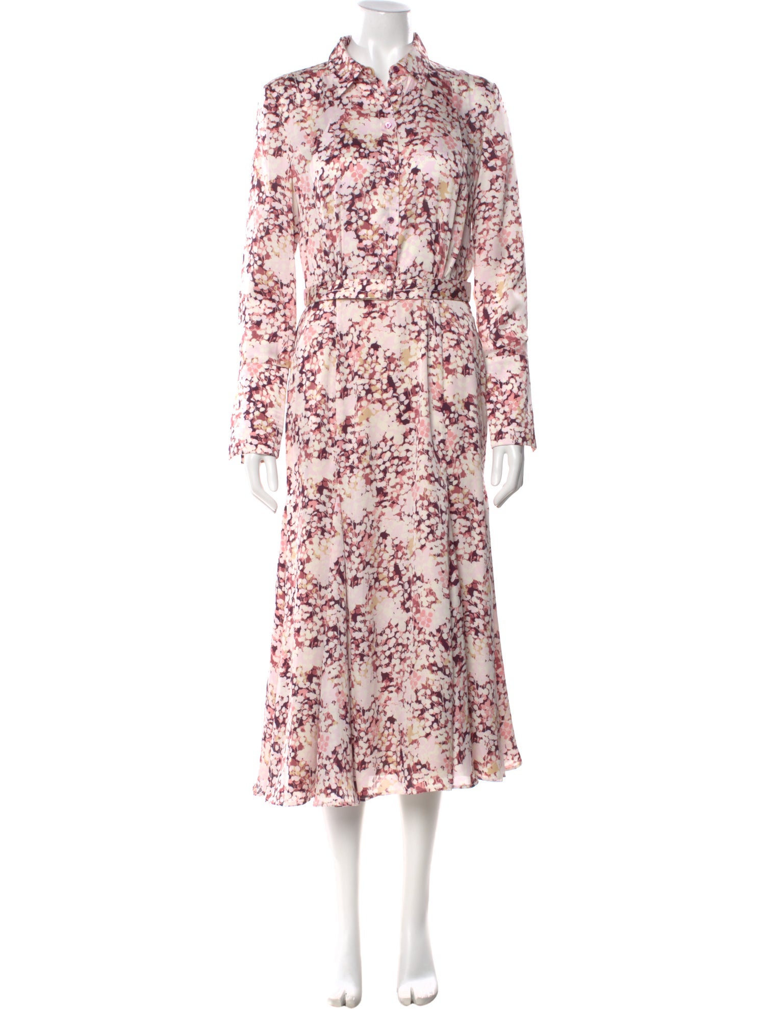Equipment Floral Print Long Dress