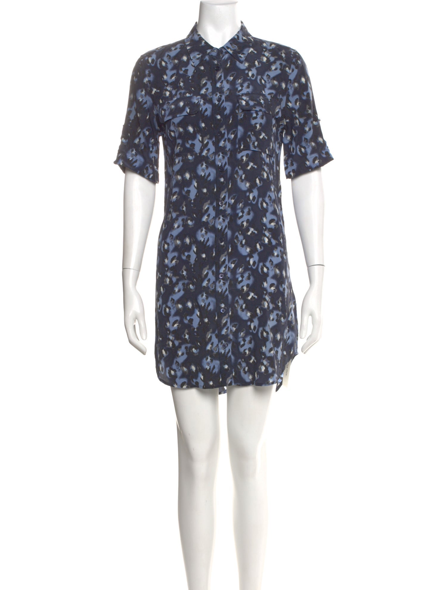 Equipment Silk Mini Dress