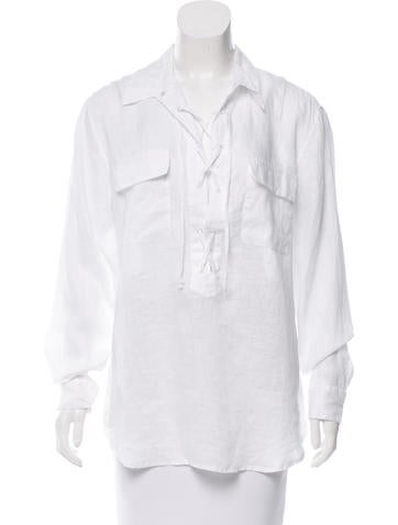 Equipment Linen Knox Blouse w/ Tags