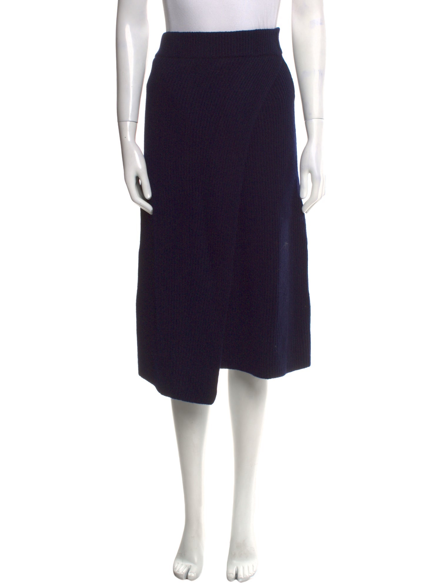 Eric Bompard Cashmere Midi Length Skirt