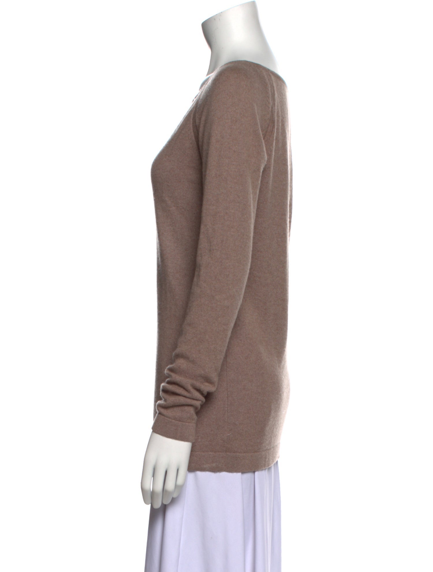 Eric Bompard Cashmere Bateau Neckline Sweater