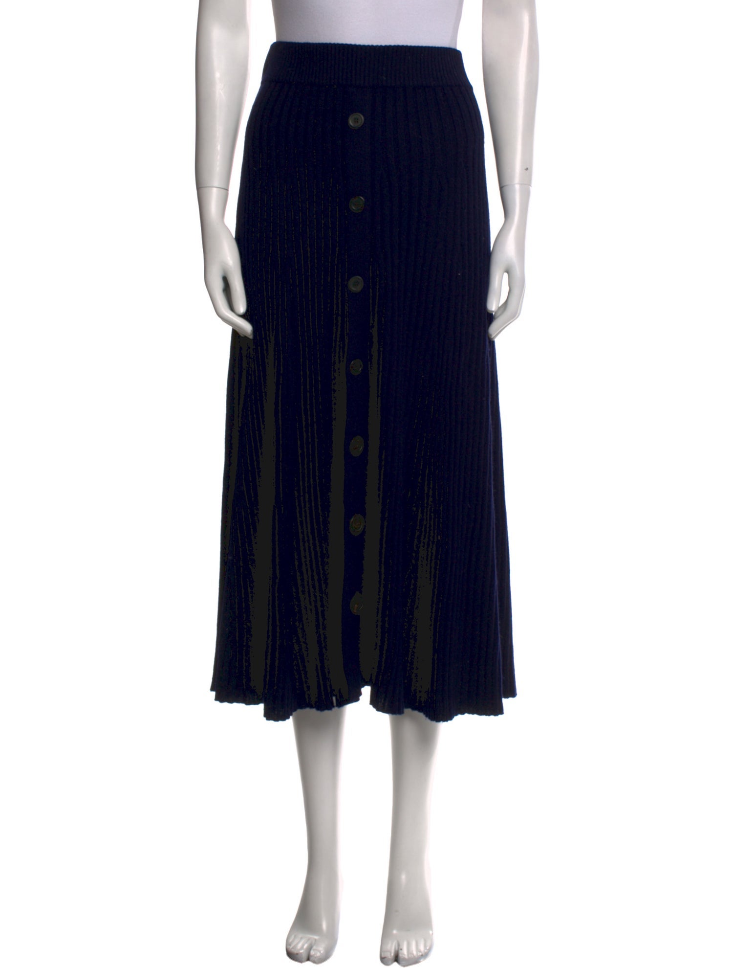 Eric Bompard Cashmere Midi Length Skirt